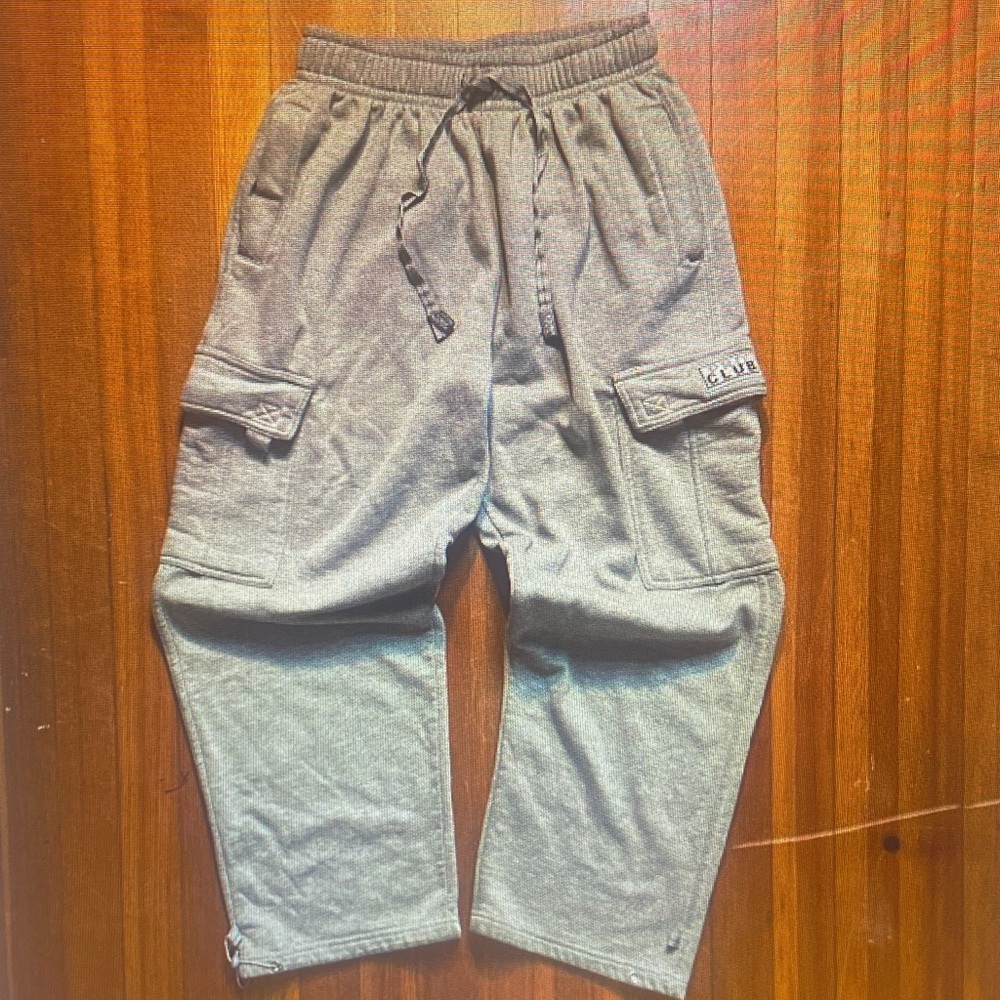 Kids Olive Joggers with Pockets